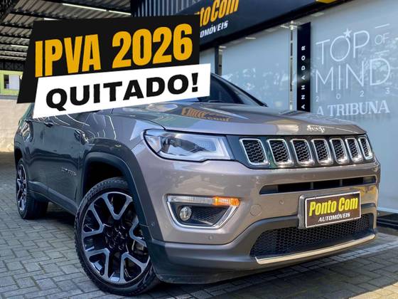 JEEP COMPASS 2.0 16V FLEX LIMITED AUTOMÁTICO